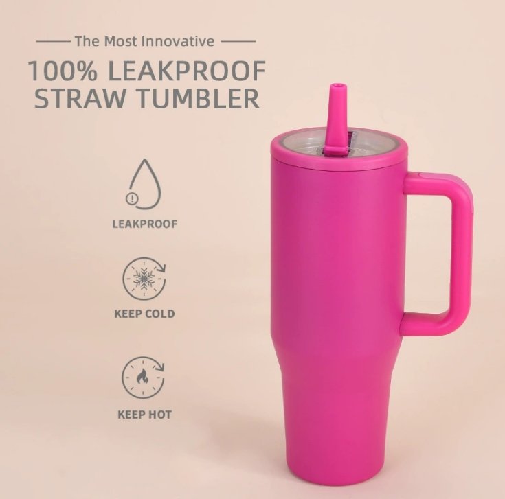 40oz stainless steel tumbler