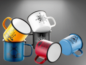 Enamel mug