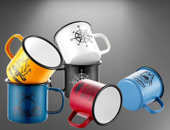 Enamel mug