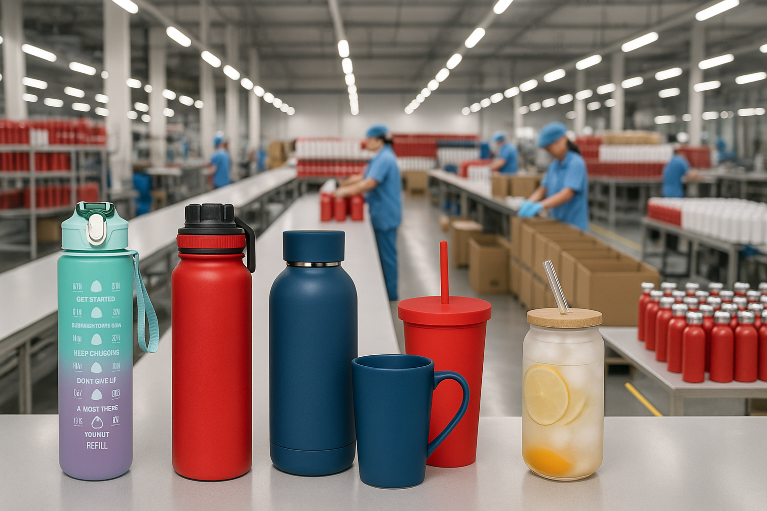 Premium Water Bottles Collection