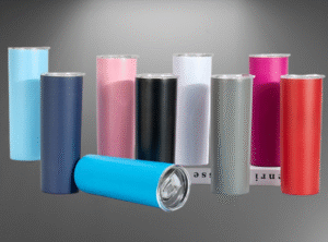 20oz stainless steel straight tumbler