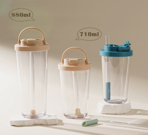 710ml Tritan straw cup