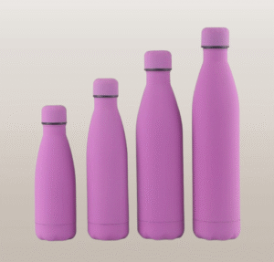350ml/500ml/750ml Double Wall Stainless Steel Insulated Water Bottle Cola Shape Bottle Stainless Steel Cola Flask