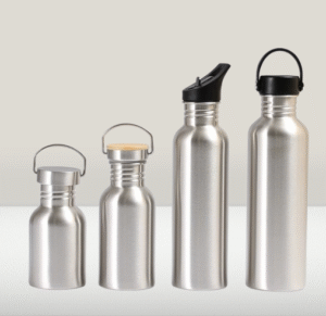 Custom Stainless Steel Sports Water Bottle – Various Sizes 350ml to 1000ml for Cycling & Mountain Climbing