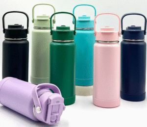 Vacuum Insulated Stainless Steel Car Tumbler with Handle | Large Capacity Travel Mug