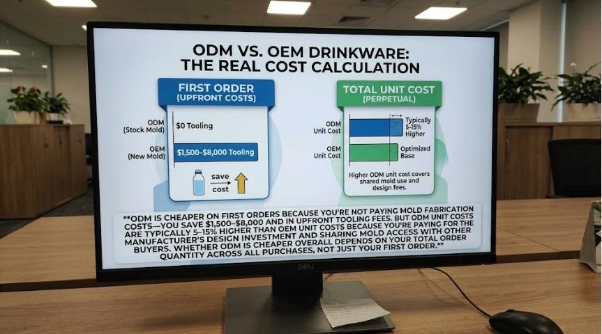 OEM vs ODM Drinkware: Which Is Better for Your Business?